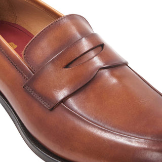 Bruno Magli Maioco Nappa Penny Loafer-AmbrogioShoes