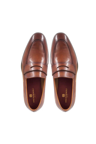 Bruno Magli Maioco Nappa Penny Loafer-Dellamoda