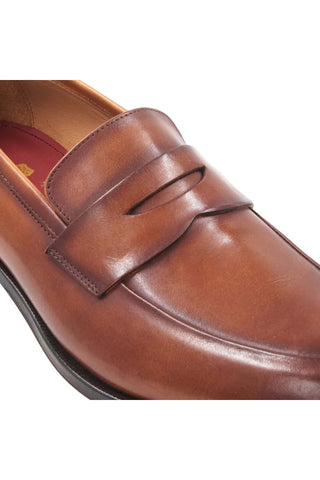 Bruno Magli Maioco Nappa Penny Loafer-Dellamoda