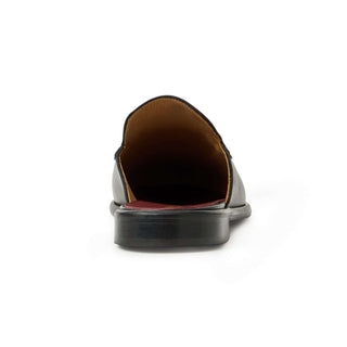 Bruno Magli Miami Leather Horse-Bit Slip-On Mule-AmbrogioShoes