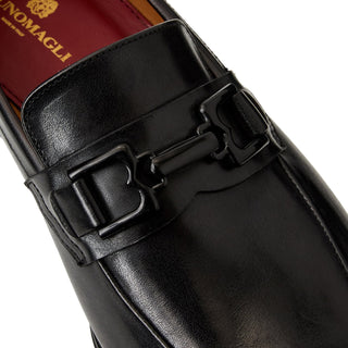 Bruno Magli Miaoco Men's Shoes Calf-Skin Leather Horse-Bit Loafer (BM1018)-AmbrogioShoes