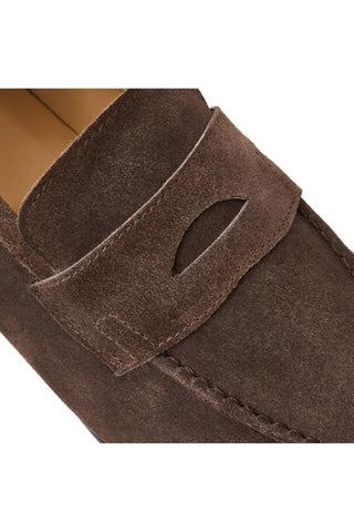 Bruno Magli Nathan Suede Penny Loafer-AmbrogioShoes