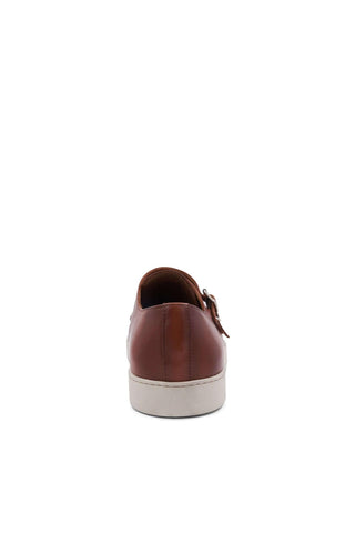 Bruno Magli Palestro Leather Double Monk Sneaker-Dellamoda