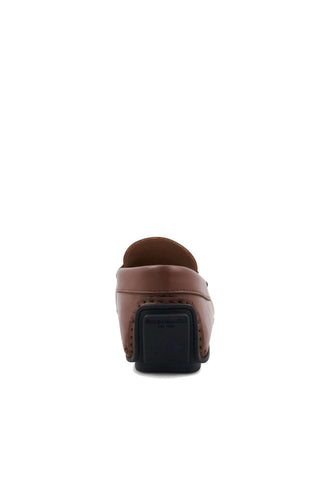 Bruno Magli Parker Supple Calf-Skin Leather Horse-Bit Loafer (BM1082)-AmbrogioShoes