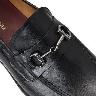 Bruno Magli Pasquale Leather Horse-Bit Loafer-AmbrogioShoes