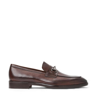 Bruno Magli Pasquale Leather Horse-Bit Loafer-AmbrogioShoes