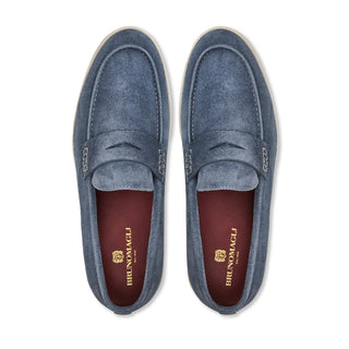 Bruno Magli Patrizio Suede Penny Loafer-AmbrogioShoes