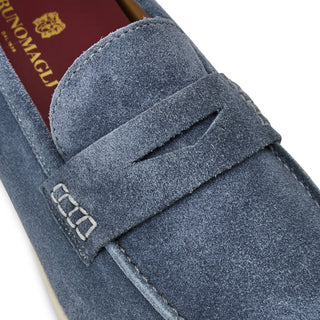 Bruno Magli Patrizio Suede Penny Loafer-AmbrogioShoes