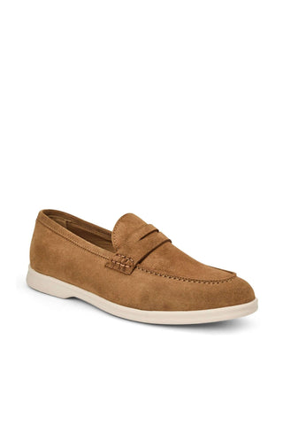 Bruno Magli Patrizio Suede Penny Loafer-Dellamoda