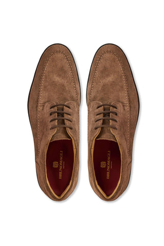 Bruno Magli Perseo Suede Derby Sneaker-Dellamoda