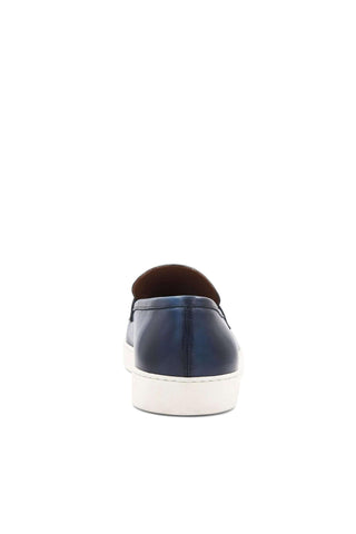 Bruno Magli Prato Calf-Skin Leather Horse-Bit Slip-On Penny Loafer (BM1003)-AmbrogioShoes