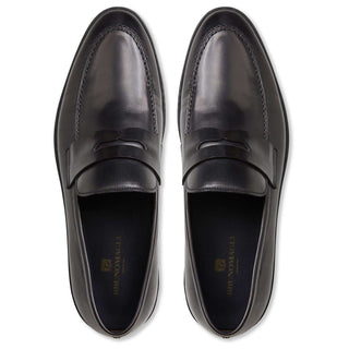 Bruno Magli Prato Calf-Skin Leather Horse-Bit Slip-On Penny Loafer (BM1003)-AmbrogioShoes