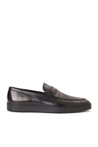 Bruno Magli Prato Calf-Skin Leather Horse-Bit Slip-On Penny Loafer (BM1003)-AmbrogioShoes