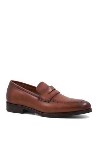 Bruno Magli Preston Leather Penny Loafer-Dellamoda