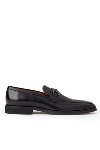 Bruno Magli Raging Calf-Skin Leather Horse-Bit Loafer (BM1024)-AmbrogioShoes