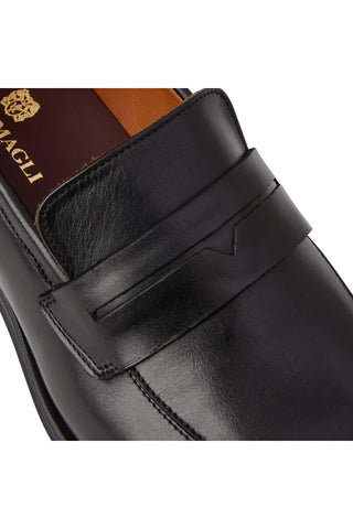 Bruno Magli Raging Calf-Skin Leather Penny Loafer (BM1023)-AmbrogioShoes
