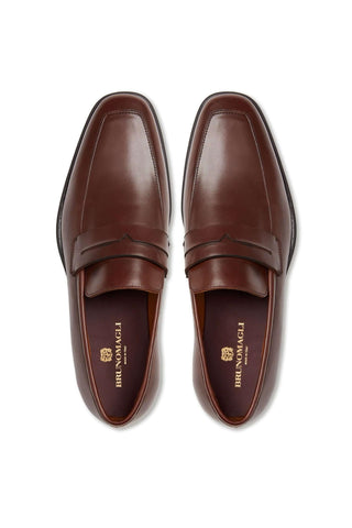 Bruno Magli Raging Leather Penny Loafer (BM1023)-Dellamoda