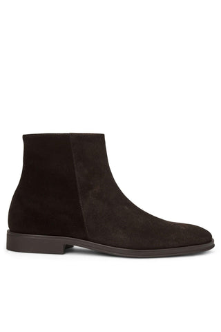 Bruno Magli Raging Suede Side Zip Boot-Dellamoda