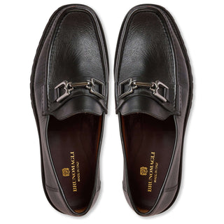 Bruno Magli Rocky Calf-Skin Leather Horse-Bit Loafers (BM1009)-AmbrogioShoes