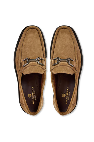 Bruno Magli Rocky Suede Horse-Bit Loafers (BM1008)-AmbrogioShoes