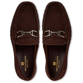 Bruno Magli Rocky Suede Horse-Bit Loafers (BM1008)-AmbrogioShoes