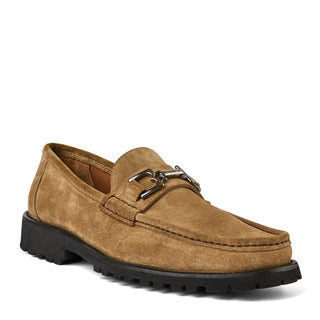 Bruno Magli Rocky Suede Horse-Bit Loafers (BM1008)-AmbrogioShoes