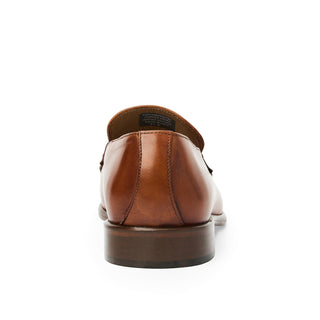 Bruno Magli Sante Calf-Skin Leather Horse-Bit Loafer (BM1015)-AmbrogioShoes