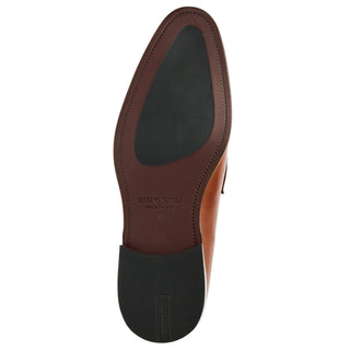 Bruno Magli Sante Calf-Skin Leather Horse-Bit Loafer (BM1015)-AmbrogioShoes