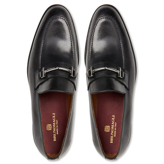 Bruno Magli Sante Calf-Skin Leather Horse-Bit Loafer (BM1015)-AmbrogioShoes
