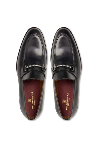 Bruno Magli Sante Leather Horse-Bit Loafe