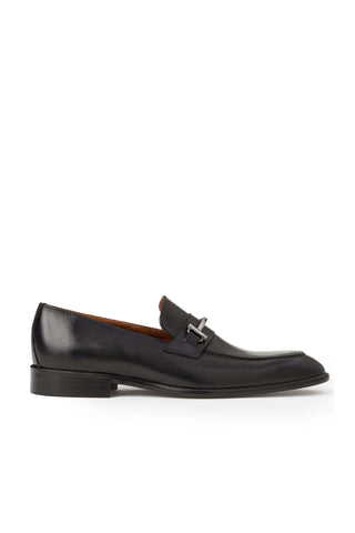 Bruno Magli Sante Calf-Skin Leather Horse-Bit Loafer (BM1015)-AmbrogioShoes
