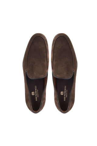 Bruno Magli Sonny Suede Slip-On Loafer (BM1076)-Dellamoda