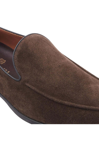 Bruno Magli Sonny Suede Slip-On Loafer (BM1076)-Dellamoda