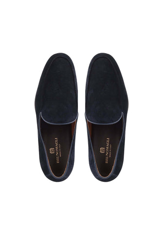 Bruno Magli Sonny Suede Slip-On Loafer (BM1076)-Dellamoda