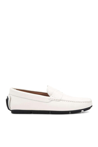 Bruno Magli Taranto Leather Moccasin Driver-Dellamoda