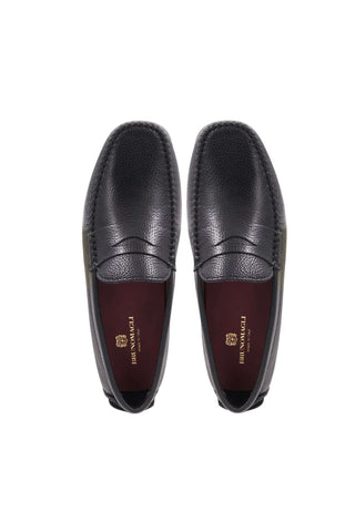 Bruno Magli Taranto Leather Moccasin Driver-Dellamoda