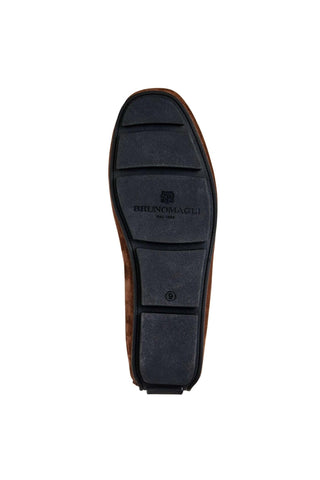 Bruno Magli Taranto Suede Moccasin Penny Driver-AmbrogioShoes