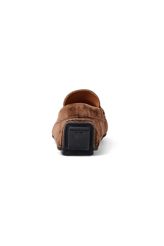 Bruno Magli Taranto Suede Moccasin Penny Driver-Dellamoda