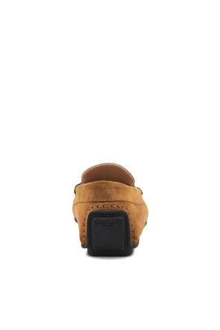 Bruno Magli Taranto Suede Moccasin Penny Driver-Dellamoda