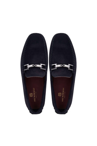 Bruno Magli Taso Horse-Bit Moccasin Driver-Dellamoda