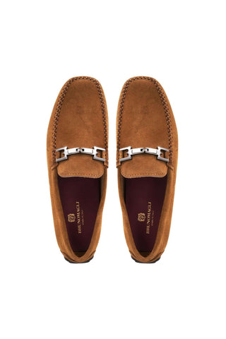 Bruno Magli Taso Horse-Bit Moccasin Driver-Dellamoda