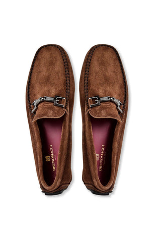 Bruno Magli Taso Horse-Bit Moccasin Driver-Dellamoda