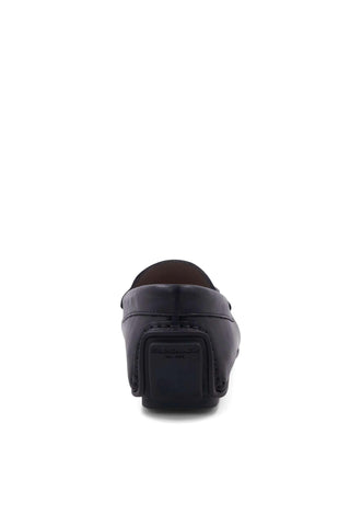 Bruno Magli Taso Leather Horse-Bit Moccasin Driver-Dellamoda