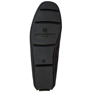 Bruno Magli Tazio Men's Shoes Suede Leather Moccasin Driver (BM1063)-AmbrogioShoes