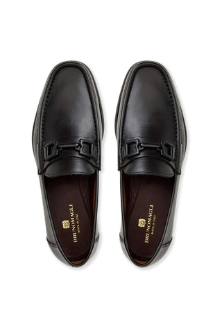 Bruno Magli Tivoli Calf-Skin Leather Horse-Bit Loafer (BM1012)-AmbrogioShoes