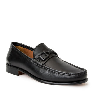 Bruno Magli Tivoli Men's Shoes Calf-Skin Leather Horse-Bit Loafer (BM1012)-AmbrogioShoes