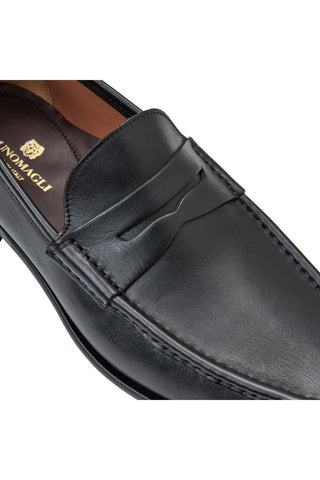 Bruno Magli Tonio Leather Penny Loafer-Dellamoda