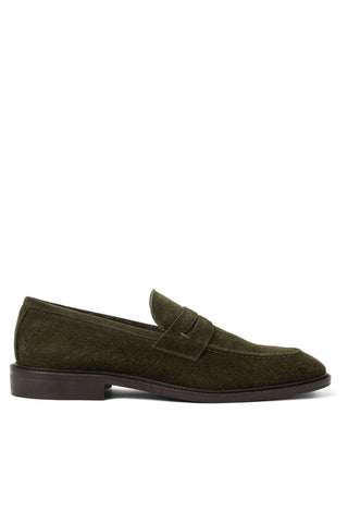 Bruno Magli Venezia Suede Slip-On Penny Loafer (BM1007)-AmbrogioShoes