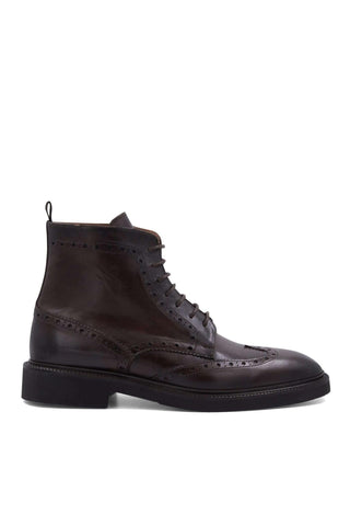 Bruno Magli Vincenzo Supple Leather Wing-Tip Boot (BM1055)-AmbrogioShoes