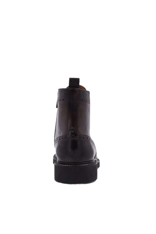 Bruno Magli Vincenzo Supple Leather Wing-Tip Boot (BM1055)-Dellamoda